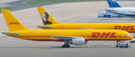 Szybki DHL Międzynarodowy transport lotniczy DHL Logistyczne usługi Niezawodne