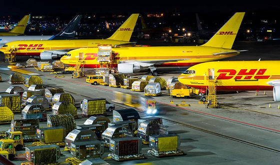 Światowy szybki DHL Międzynarodowe usługi logistyczne DHL dla przewozów lotniczych